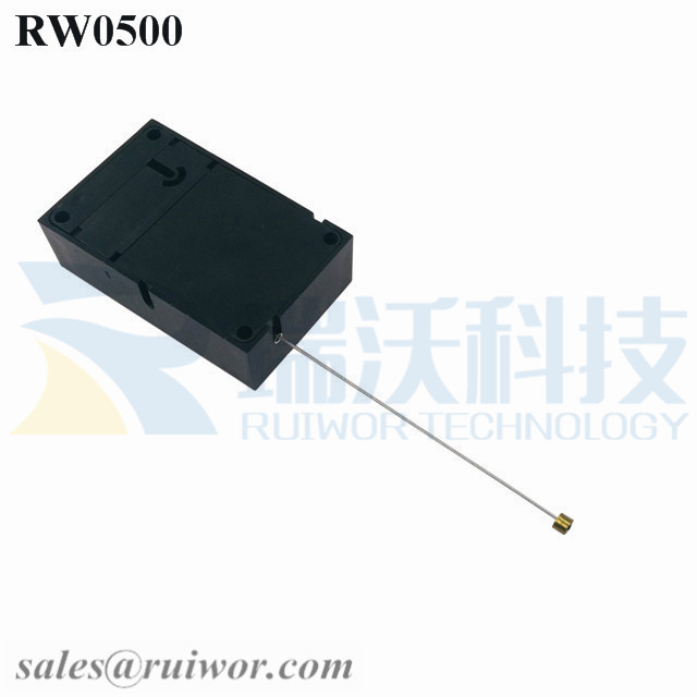 Reliable Supplier Retractable Name Tag Holders -
 RW0500 Cuboid Anti Theft Pull Box Can Work with Connectors Apply in Different Products Security Harness – Ruiwor