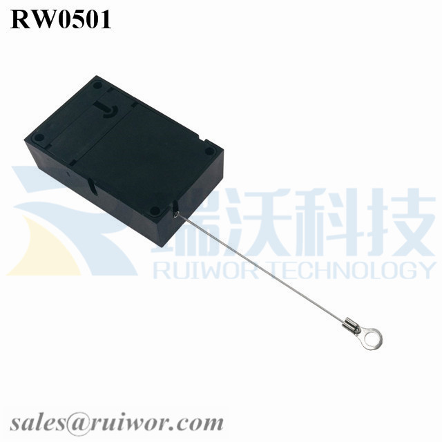 Factory Price Retractable Id Badge -
 RW0501 Cuboid Anti Theft Pull Box with Ring Terminal Inner Hole 3mm 4mm 5mm for Option – Ruiwor