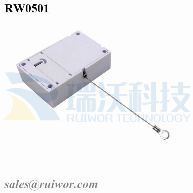 RW0501 Cuboid Anti Theft Pull Box with Ring Terminal Inner Hole 3mm 4mm 5mm for Option