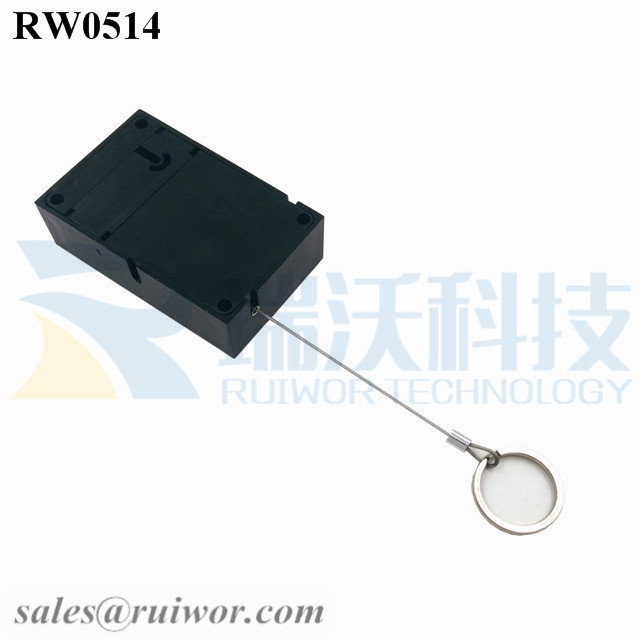 Hot sale Retractable Display Pull Box -
 RW0514 Anti Theft Pull Box with Demountable Key Ring for Retail Product Positioning – Ruiwor