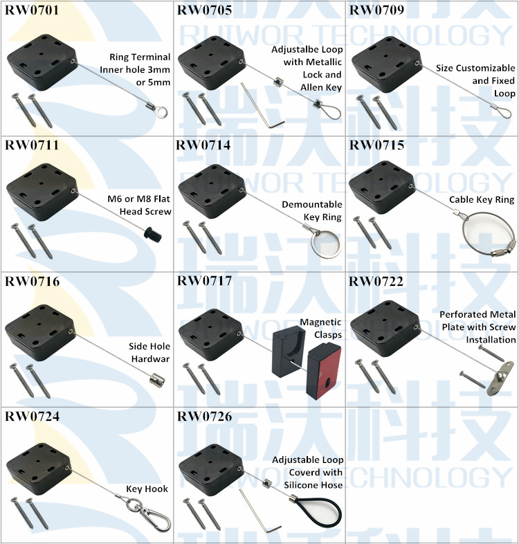 RW0700 Serie Retractable Cable Mechanism