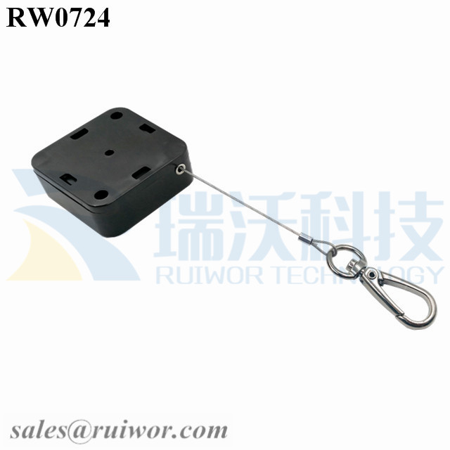 RW0724 Security Pull Box specifications (cable exit details, box size details)