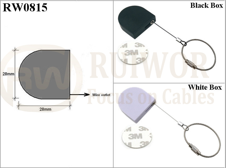 RW0815 Retractable Tether Specifications