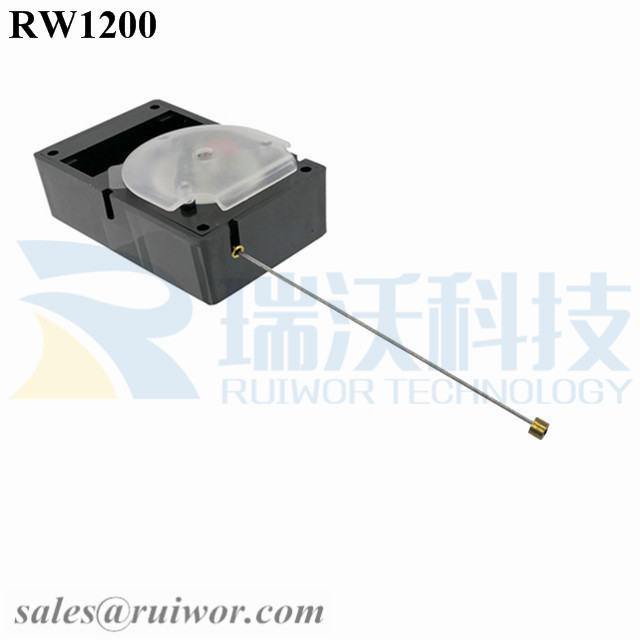 Bottom price Anti Theft Cable System -
 RW1200 Cuboid Alarmed Pull Box Work with Connectors Apply in Products Purchase Security Harness – Ruiwor