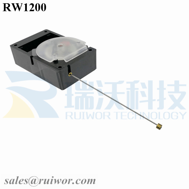 RW1200 Alarmed Pull Box specifications (cable exit details, box size details)