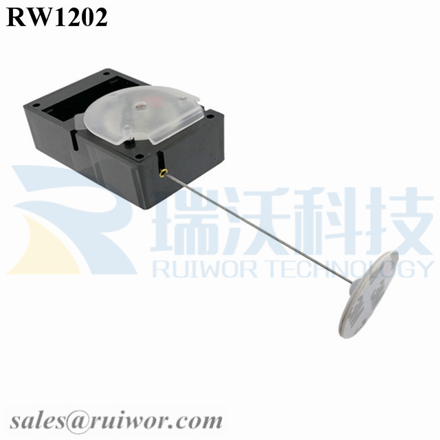 RW1202 Alarmed Pull Box specifications (cable exit details, box size details)