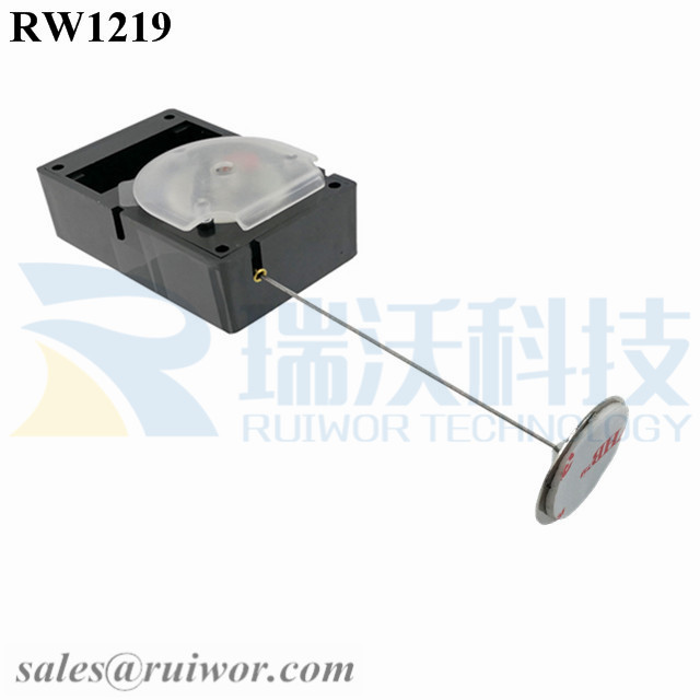 High Quality for Heavy Duty Retractable Tool Lanyard -
 RW1219 Cuboid Alarmed Pull Box Plus Dia 22mm Circular Sticky metal Plate – Ruiwor