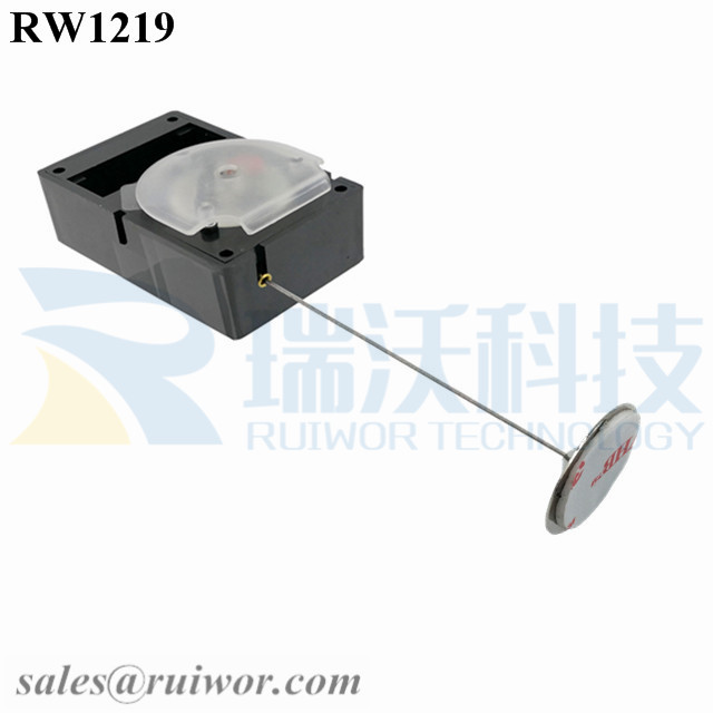 RW1219 Alarmed Pull Box specifications (cable exit details, box size details)