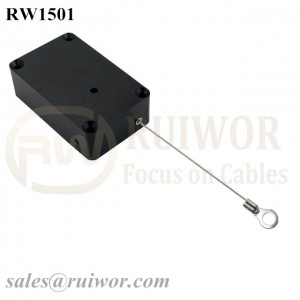 RW1501 Cuboid Multifunctional Retractable Cable with Ring Terminal Inner Hole 3mm 4mm 5mm for Option