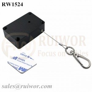 Hot Sale for Display Pull Box - RW1524 Cuboid Multifunctional Retractable Cable with Key Hook Cable End – Ruiwor