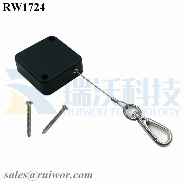 RW1724 Square Security Tether Plus Key Hook