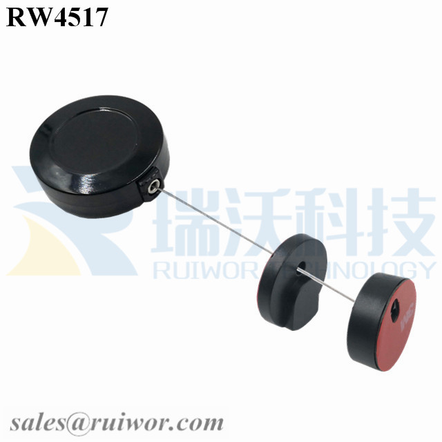 RW4517 Cord Reels specifications (cable exit details, box size details)