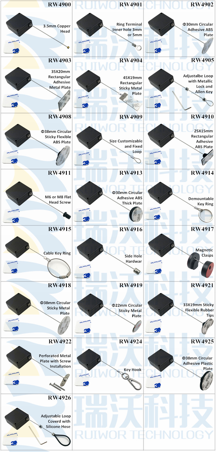 RW4900 Serie Retractable Cable