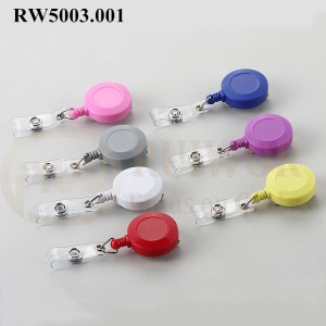 Reasonable price Custom Badge Reels -
 RW5003.001 ABS Material Badge Reel – Ruiwor