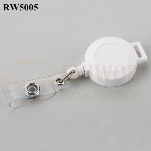 Wholesale Retractable Cable Reels -
 RW5005 ABS Material Badge Reel – Ruiwor