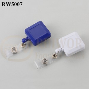 Wholesale Price Retractable Id Badge Reel -
 RW5007 Square Shape ABS Material Badge Reel – Ruiwor