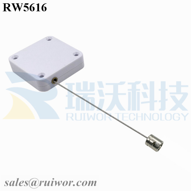 RW5616 Square Heavy Duty Retractable Cable Plus Side Hole Hardwar