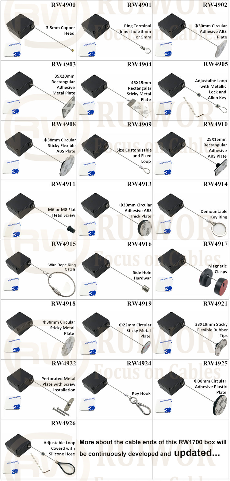 RW4900 Series Ratcheting Retractable Tether