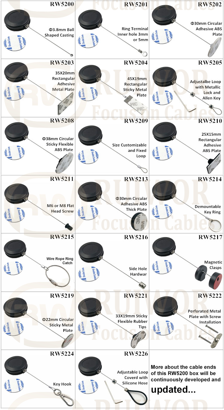 RW5200 Series Anti Theft Retractor