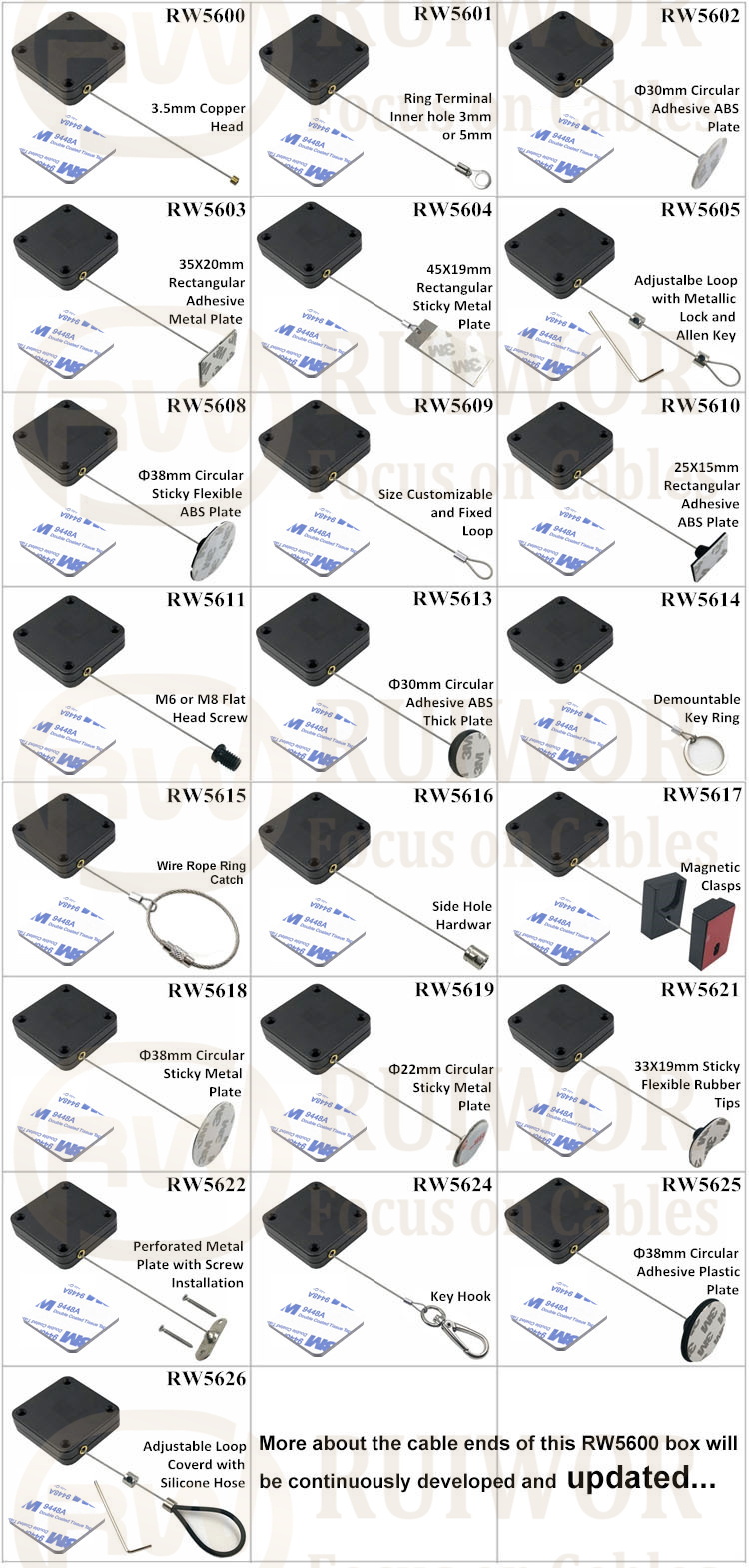 RW5600 Series Heavy Duty Retractable Cable