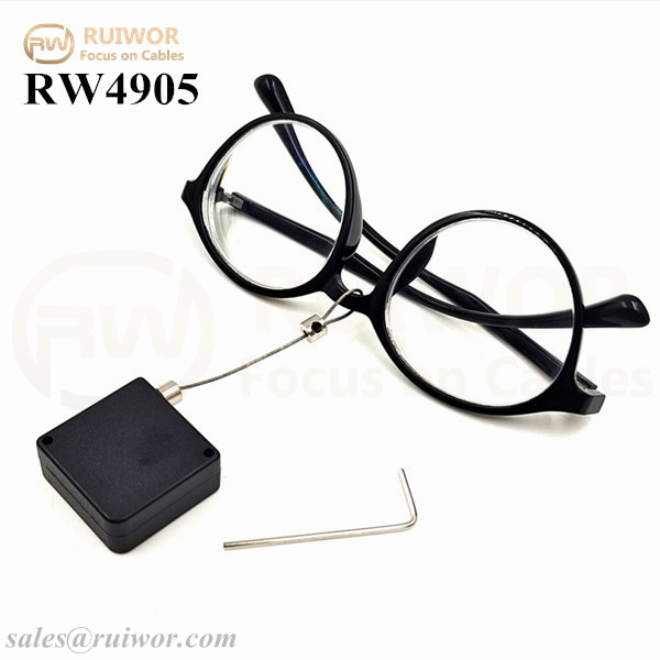 RuiWor RW4905 Anti-theft Retractable cable for Glasses Retail Display 1